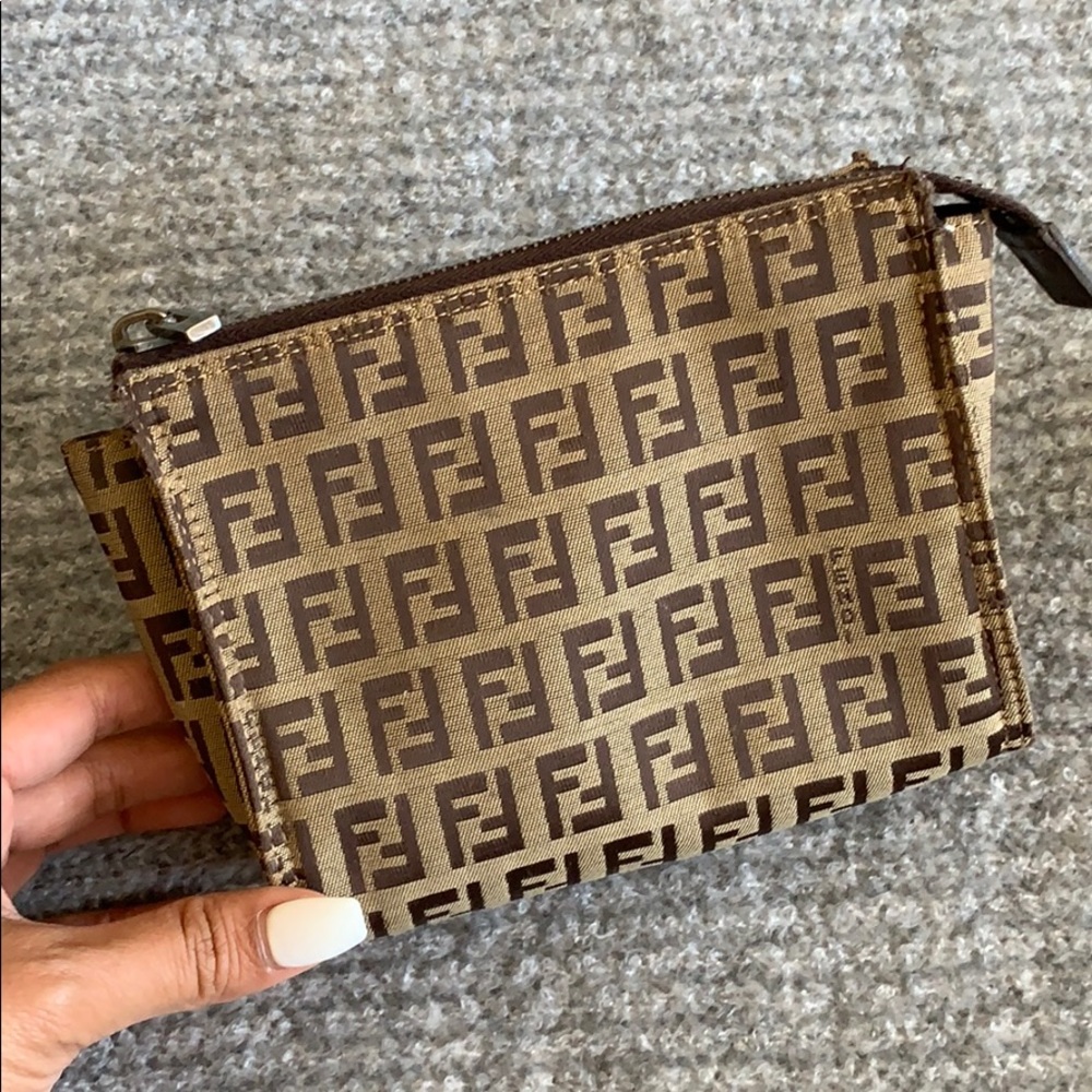 Fendi Zucca cosmetic case